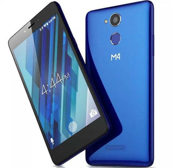 Celular Telcel M4 Ss4458-r Feel Plus Azul - Muebles Lingry